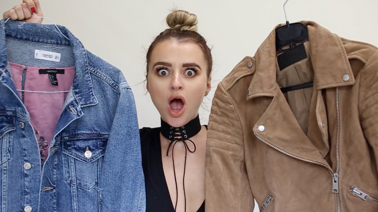 Autumn Clothing Haul - Zara, Bershka, Asos, Boohoo, H&M, Allsaints and more!