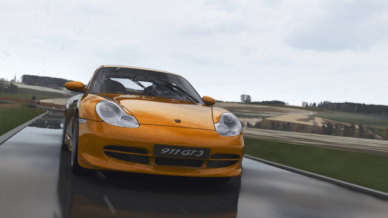 Assetto Corsa VR - 2001 Porsche 911 (996) GT3 at Aspertsham (Rain)