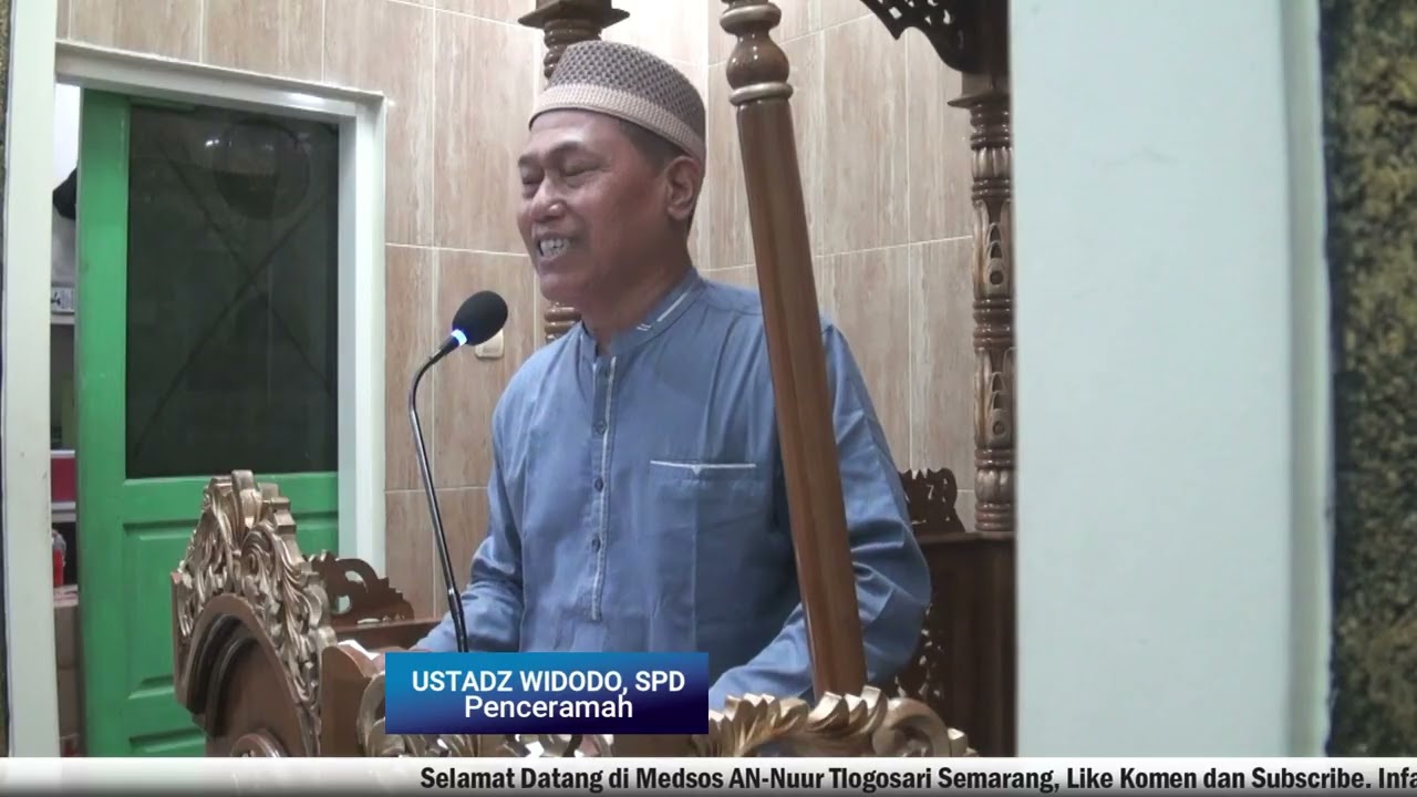 KULTUM TARAWIH RAMADHAN KE-3 : BAPAK  WIDODO, SPD