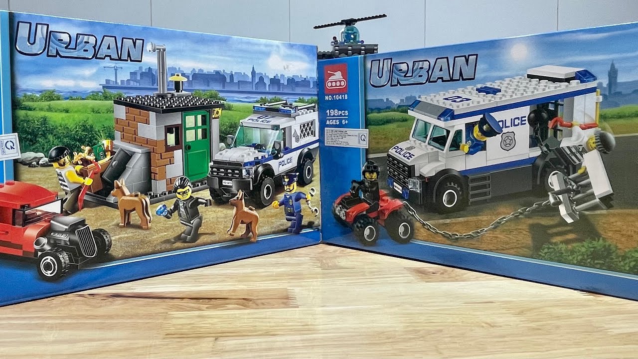 LEGO Police 10419 , 10418 .