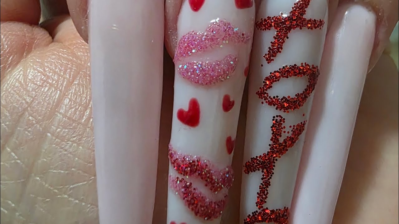 Come with me to create a February nail set! 💅 #Proverbs16:3