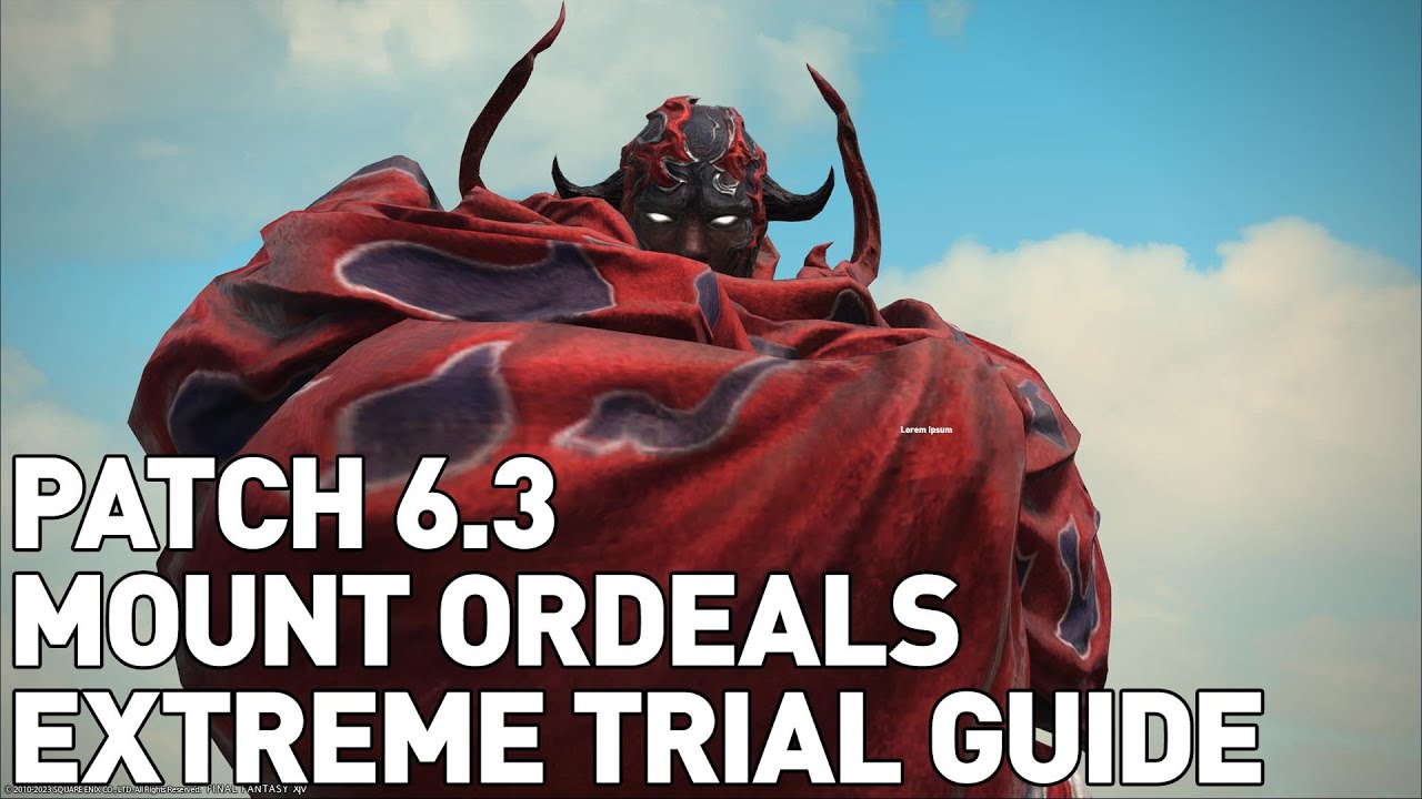 FFXIV - Rubicante EXTREME Trial Guide (Mount Ordeals Extreme/EX)