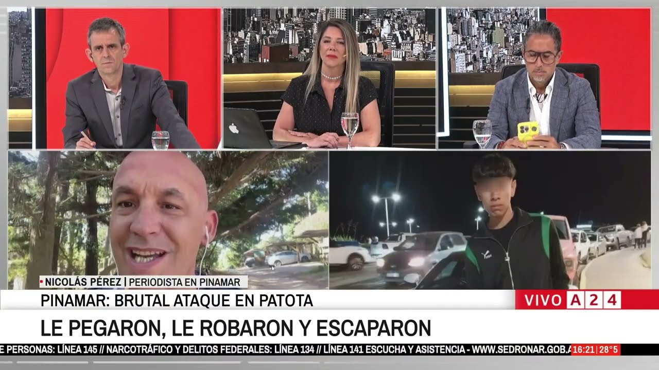 🔴 Como a FERNANDO BÁEZ SOSA: BRUTAL paliza a  un JOVEN en PINAMAR