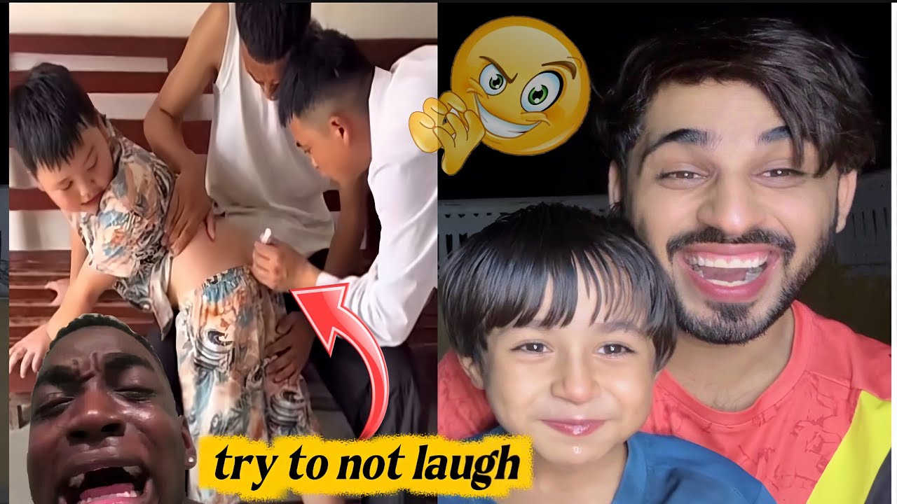 Try not to laugh! Challenge ( funny Reels ) 