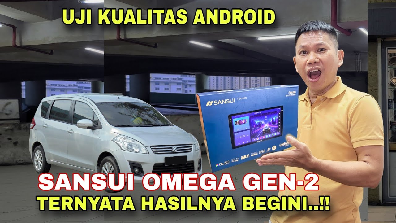 TESS KUALITAS ANDROID SANSUI OMEGA GEN2.!! HARGA 2 JUTAAN BIKIN BANYAK ORANG PENASARAN..!!