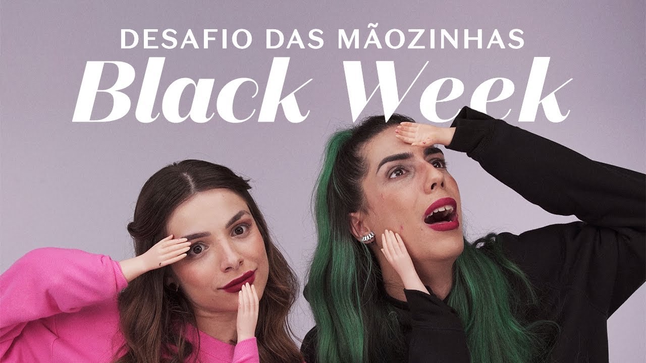 Black Week O Boticário: Desafiamos Gabe e Adam a fazer uma maquiagem com mãozinhas!