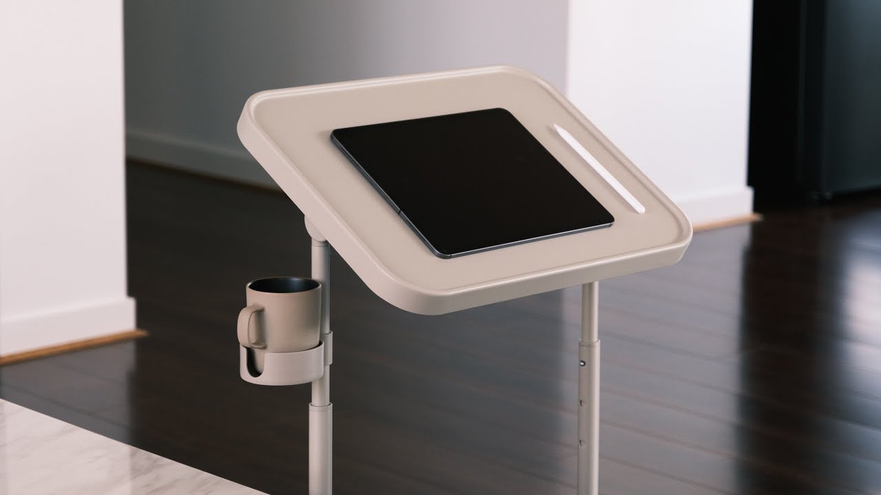 Vlog｜The Best Minimalist Furniture I Ever Used!!! IKEA Bj&ouml;rk&aring;sen Laptop Stand