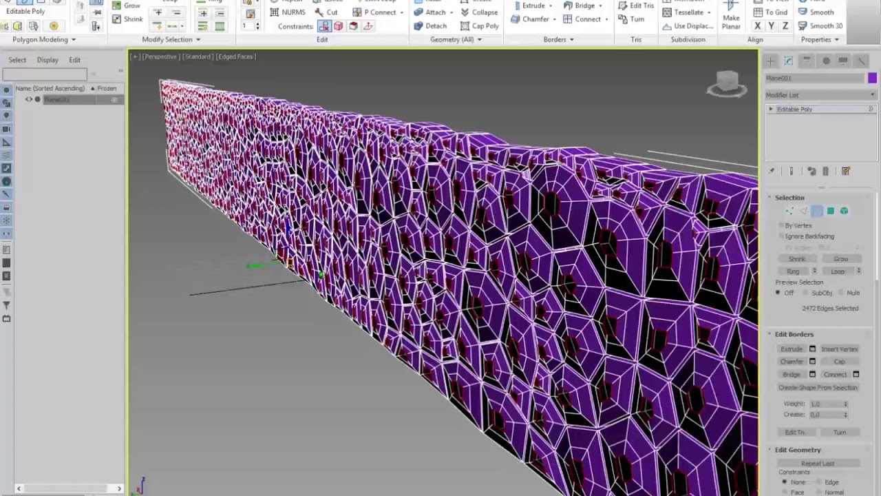 Моделим стену из камней (3D Max 18)