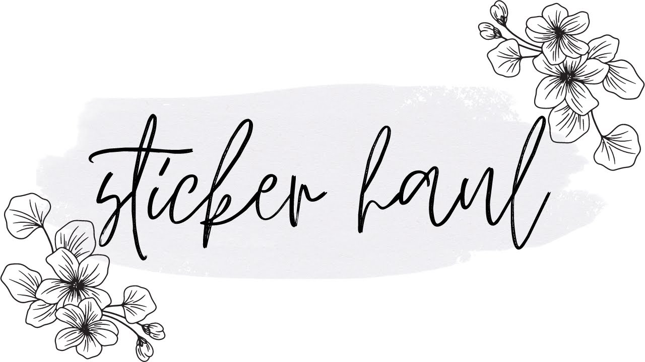 Sticker Haul! Two Lil' Bees, Crafts By Thaowie, Sadie's Stickers & MORE!