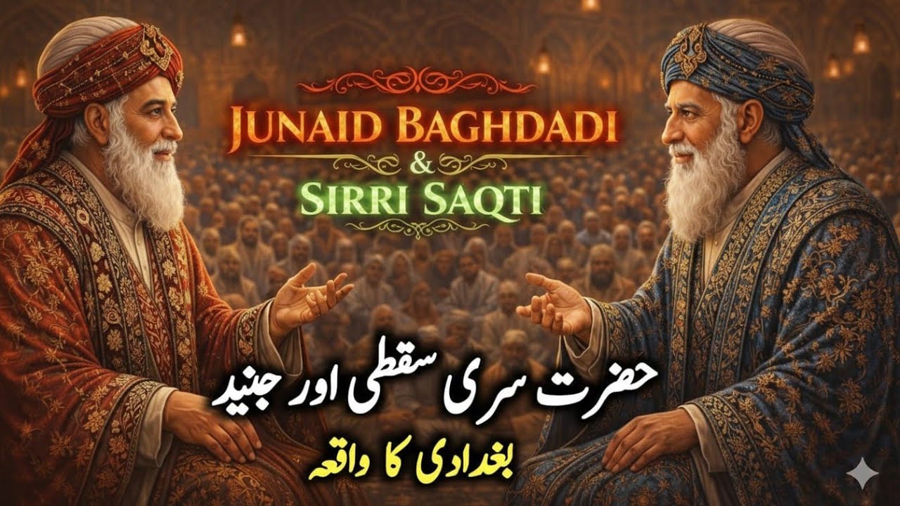 Hazrat Sirri Saqti Aur Junaid Baghdadi Ka Waqia || Hazrat Junaid Baghdadi Ki Karamat || Darayn TV