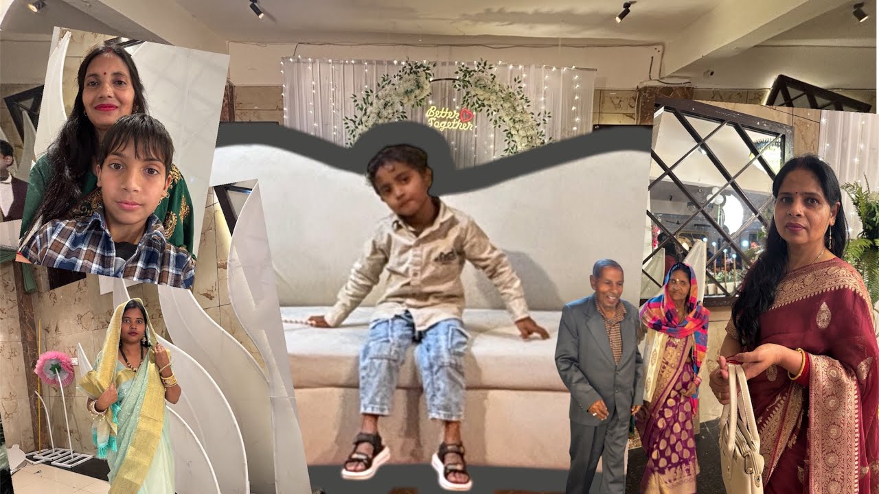 Ring ceremony celebration enjoy Aarush family 😁