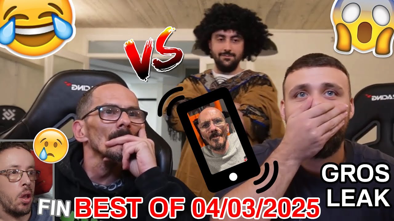 JP VS 3 CHEVEUX LE RETOUR 🤣 OWEN SORT UN GROS LEAK 😱 COUDOUX QUITTE LA TEAM / Best of du 04/03/2025