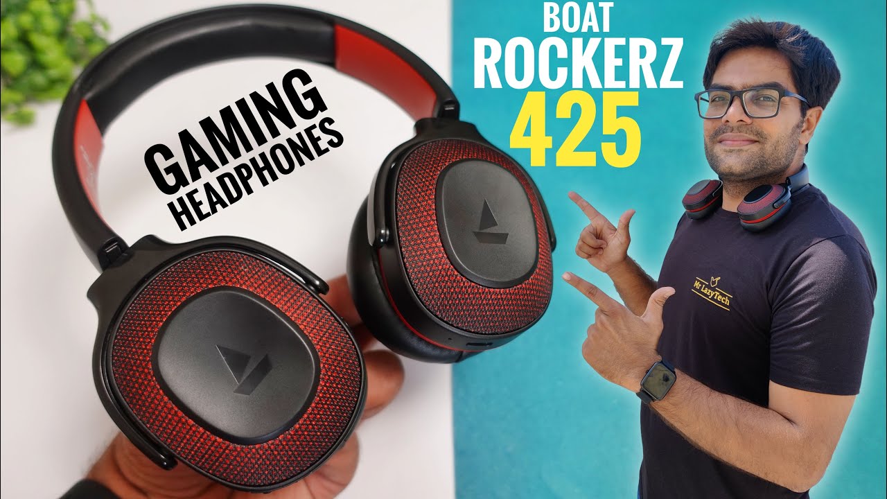 boAt Rockerz 425 On-Ear Wireless Headphones Under 2000 🎧🎧 Perfect Gaming & Powerful BASS ⚡⚡