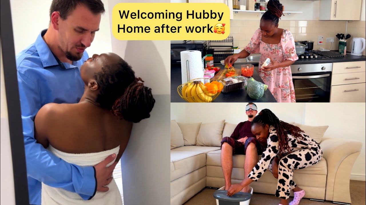 HOW I WELCOME HUBBY HOME AFTER A LONG DAY AT WORK FT MANTA SLEEP🥰