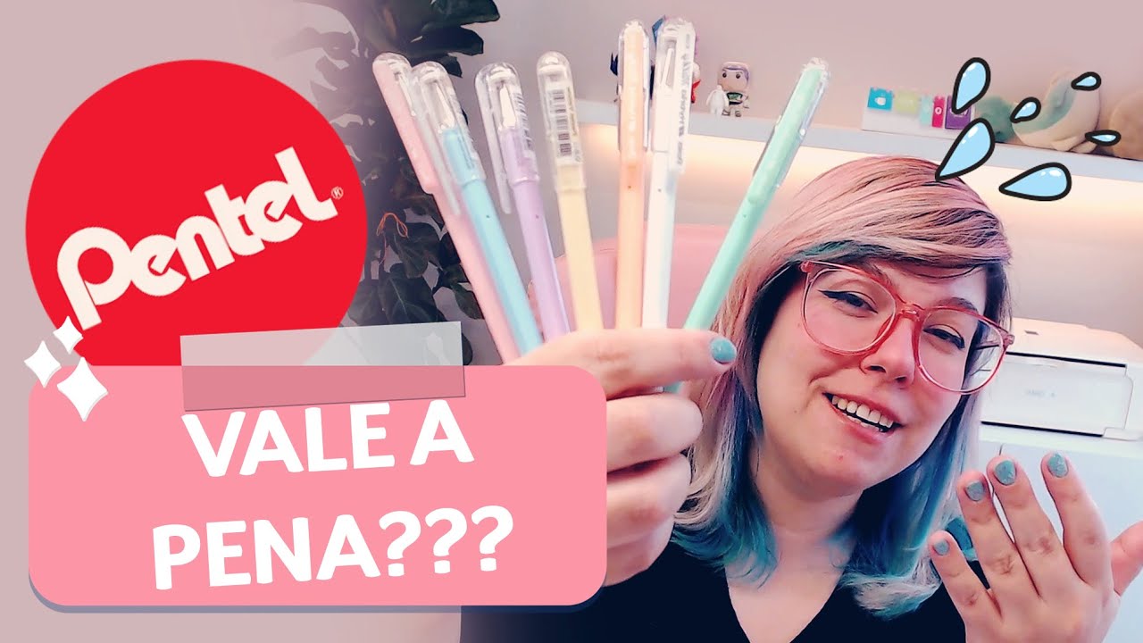 🍨HYBRID MILKY DA @PenteldoBrasil MELHOR CANETA GEL PASTEL? - Bora pra Mesa✨