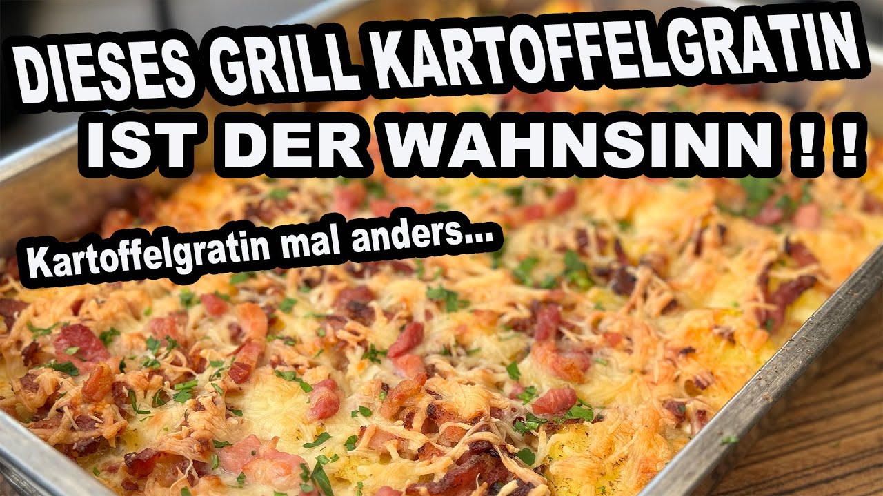 Grill Kartoffelgratin die beste Beilage vom Grill | The BBQ BEAR
