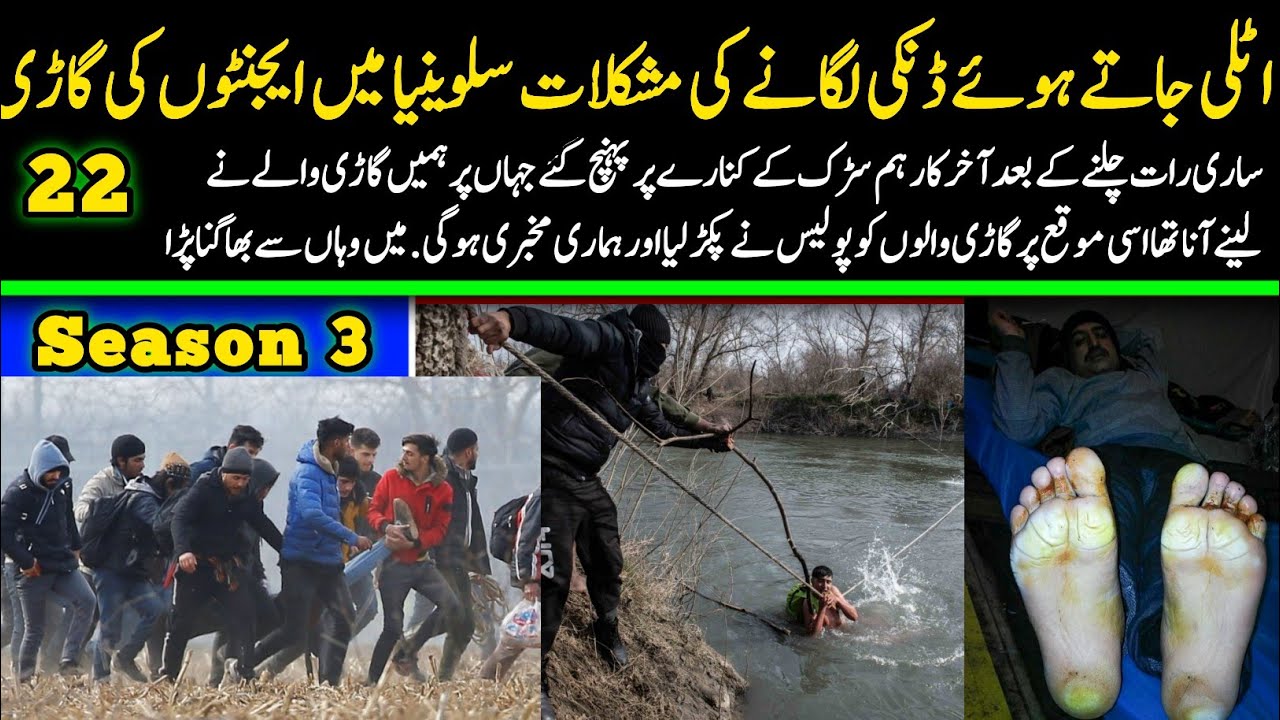 Ep: 22 Dankey Bosnia to Croatia border with Slovenia. croatia to italy donkey | Italy Illegal Dankey