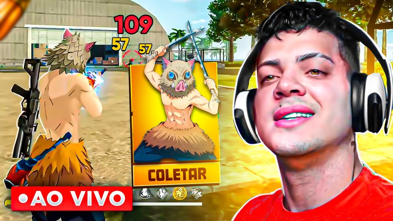 🟢 RUSHA RUSHA E RUSHA ! - CEROL AO VIVO FREEFIRE