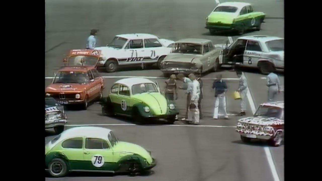 Achteruitrijden Zandvoort - 1979 (4K)