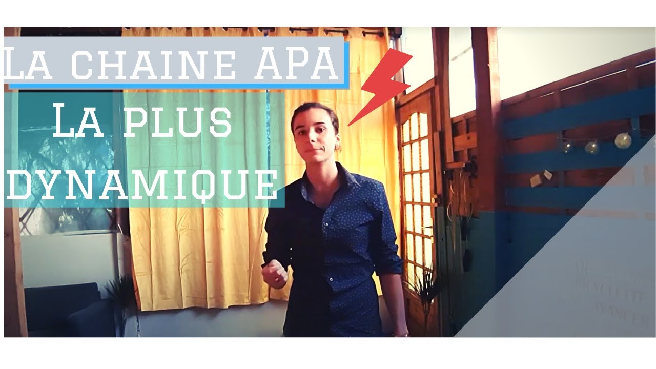 Je lance la chaîne APA la plus DYNAMIQUE !!