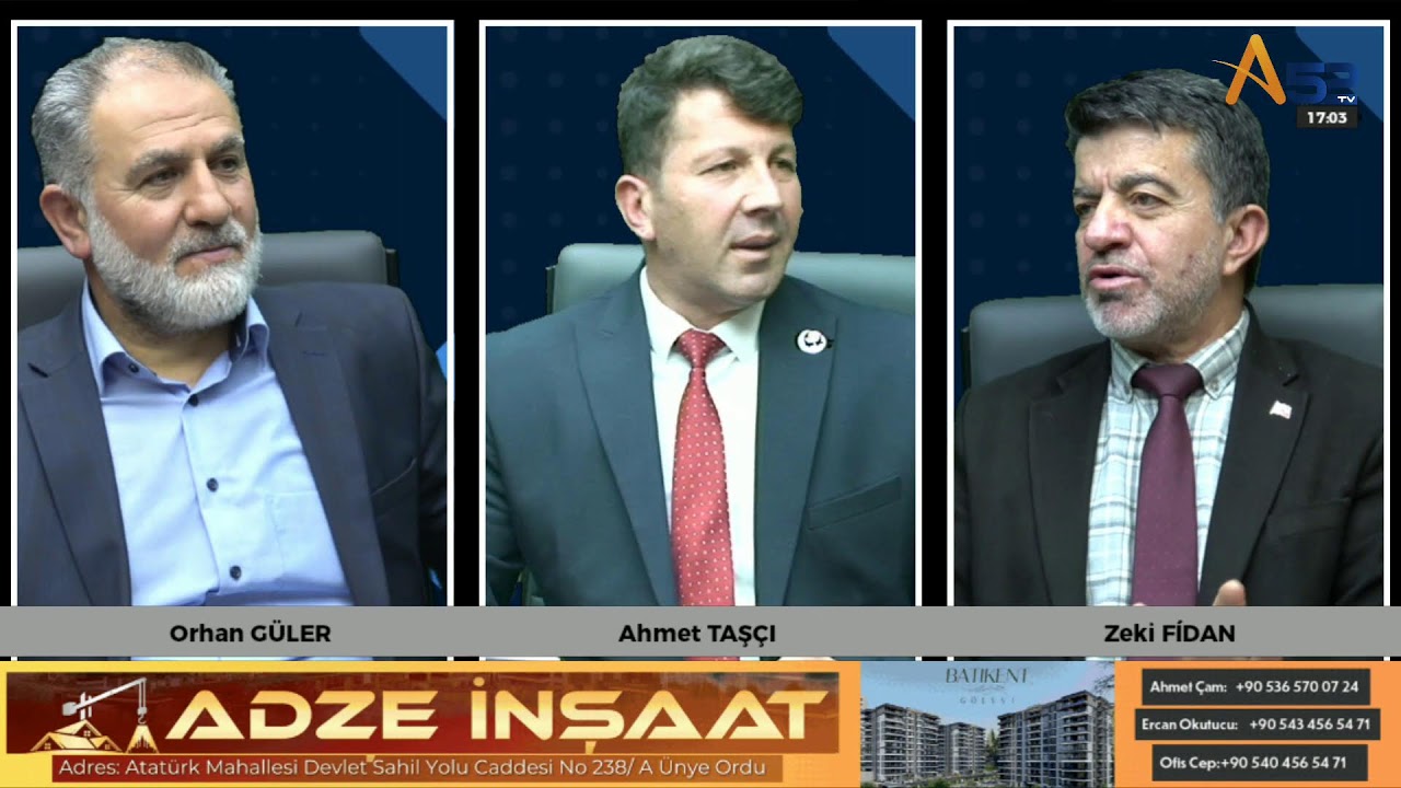 Zeki Fidan, Orhan Güler ve Ahmet Taşçı'nın Yorumuyla Gündem Arena Başladı