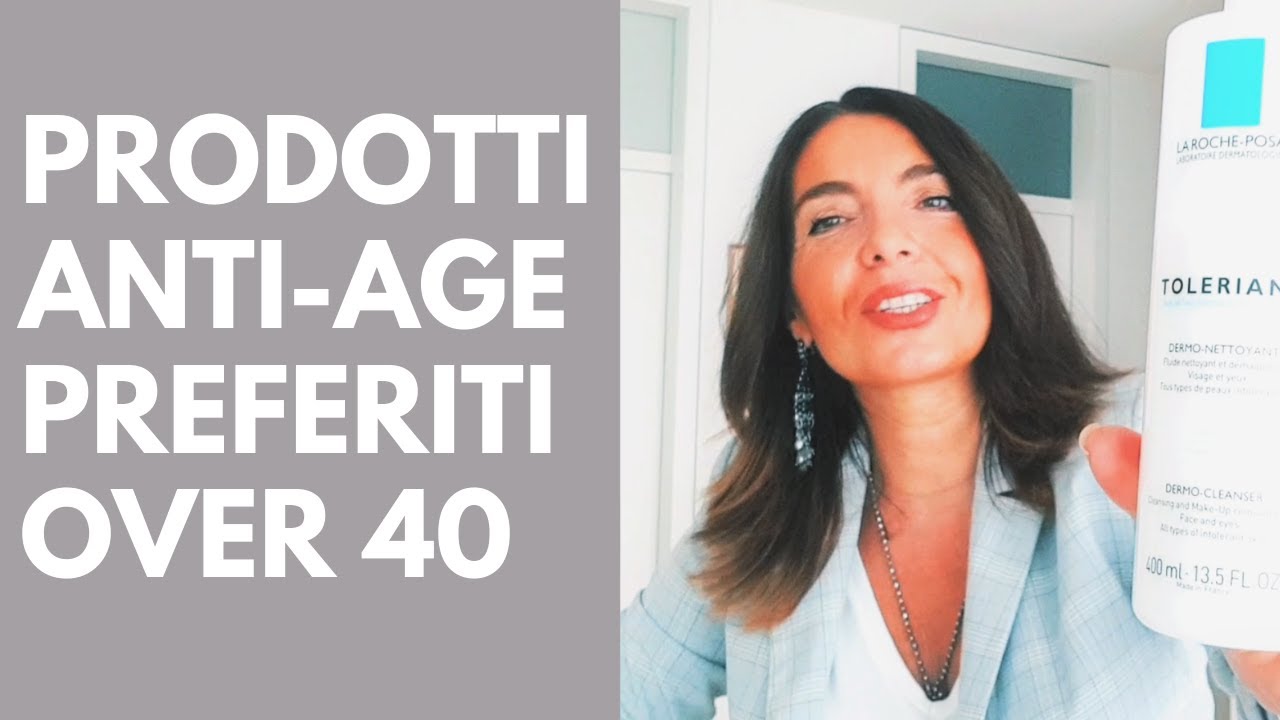 SKINCARE ROUTINE ANTI ETÀ per una pelle senza rughe e idratata con i migliori cosmetici over 40