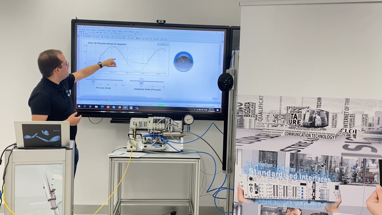 Motion Terminal VTEM | Válvula de pneumática digitalizada