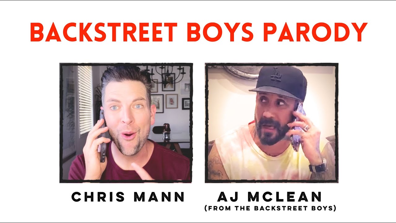 'I'm Friends with AJ!' Backstreet Boys Parody - Chris Mann feat AJ McLean (Dancing with the Stars)