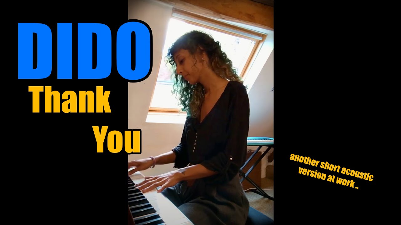 Dido - Thank You ~🌸  [ short acoustic cover ]