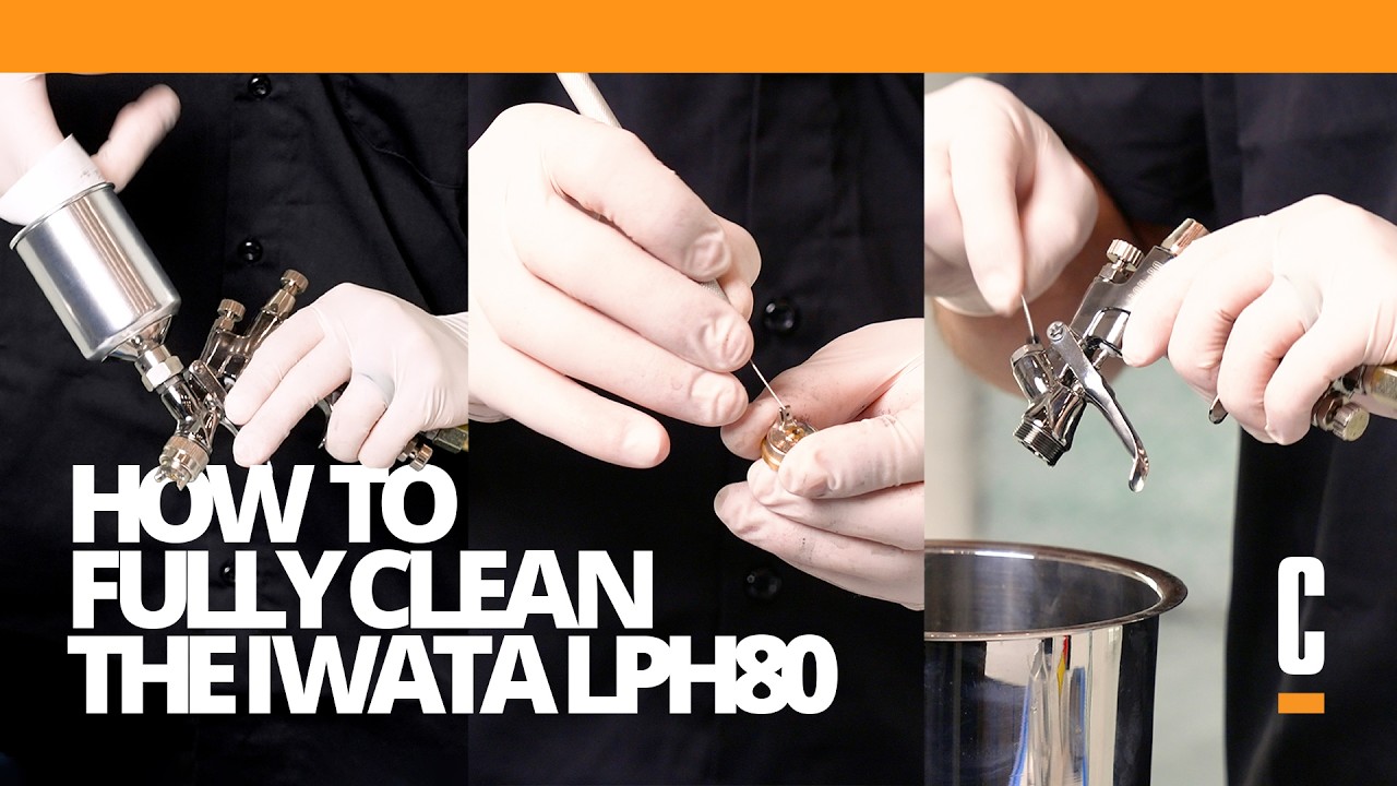How to Fully Clean the Iwata LPH80 | Cerakote®