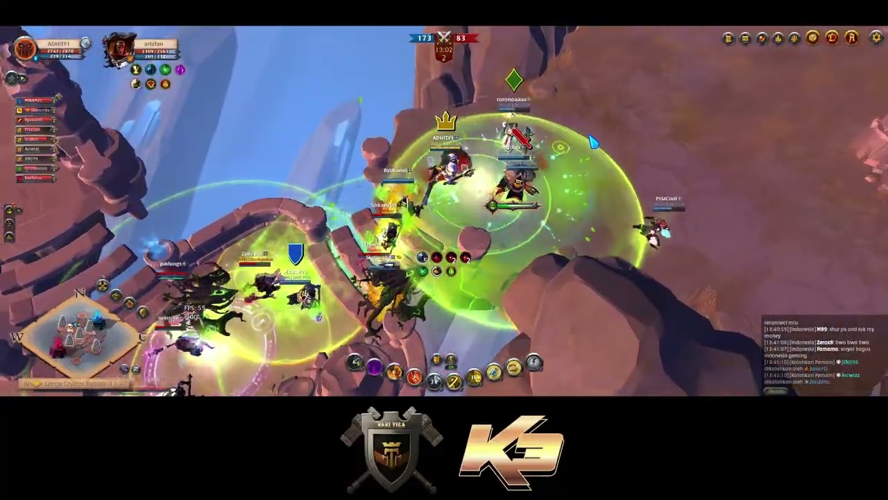 ALBION ONLINE I SCRIM ARENA CLAP VS BRAWL 10 PPL