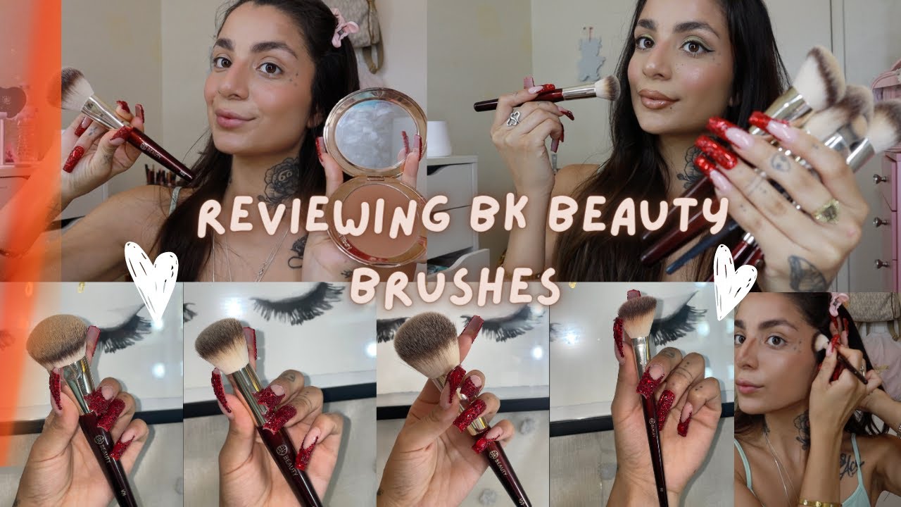 Reviewing & Trying BK Beauty Brushes❥