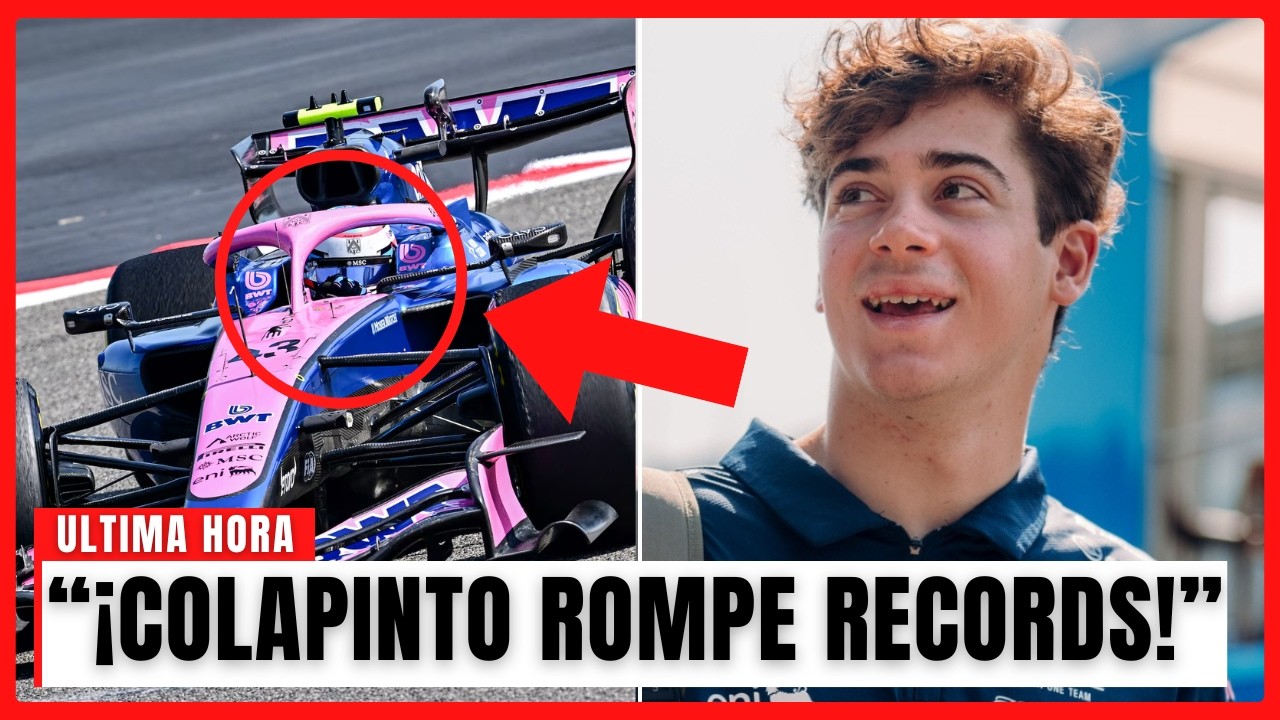 ¡ESCÁNDALO EN CHINA: LA MANIOBRA DE COLAPINTO QUE ATERRA A LA F1!