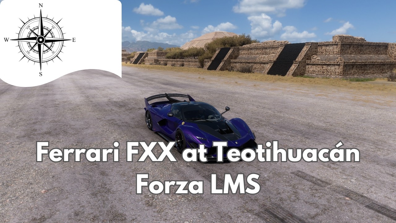 FERRARI FXX K EVO VS. THE PYRAMIDS! 🇲🇽 Round 4: Teotihuacán | Forza LMS [4K]