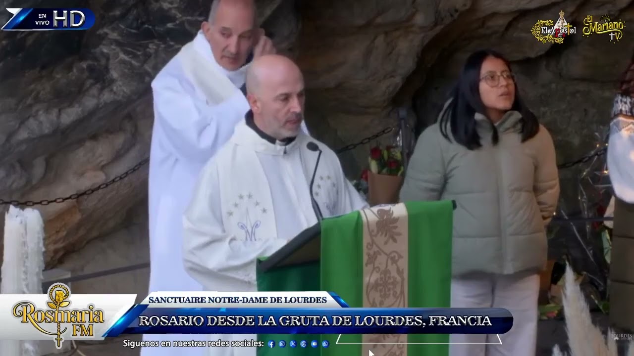 ((🔴)) #EnVivo | Rosario desde el Santuario de Nuestra Señora de Lourdes | 18 de Enero del 2026