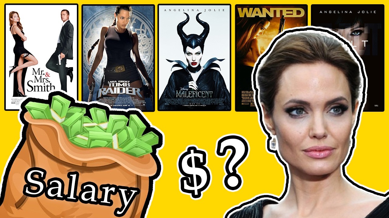 💰 Гонорары Анджелины Джоли за каждый фильм | Хиты и провалы