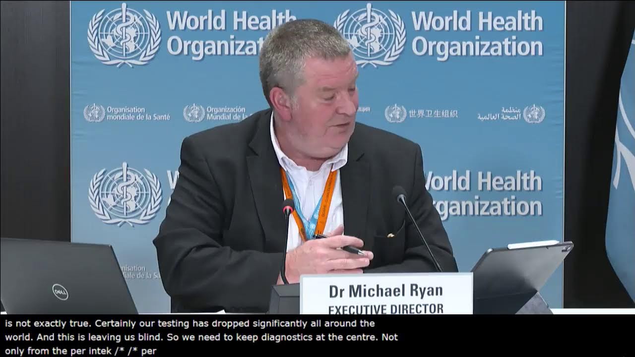 LIVE: Media briefing on global health issues