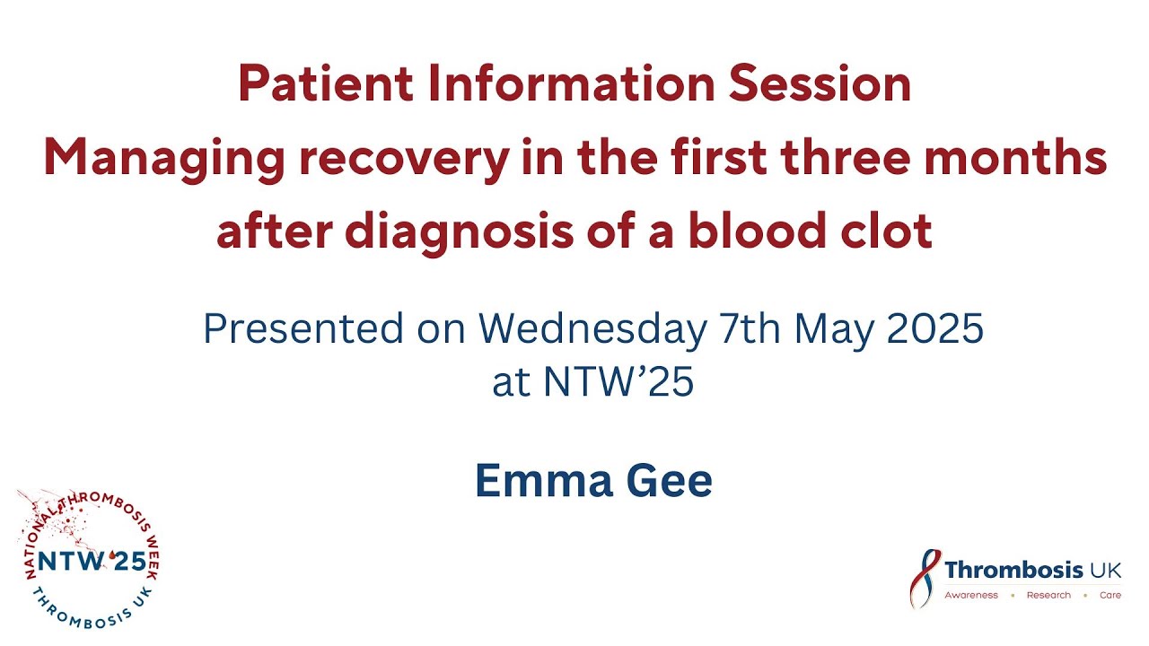 Managing Recovery in First Three Months