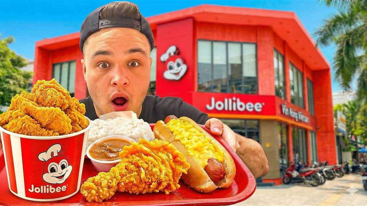 Пробую Jollibee во Вьетнаме 🇻🇳 | Лучше, чем на Филиппинах?!