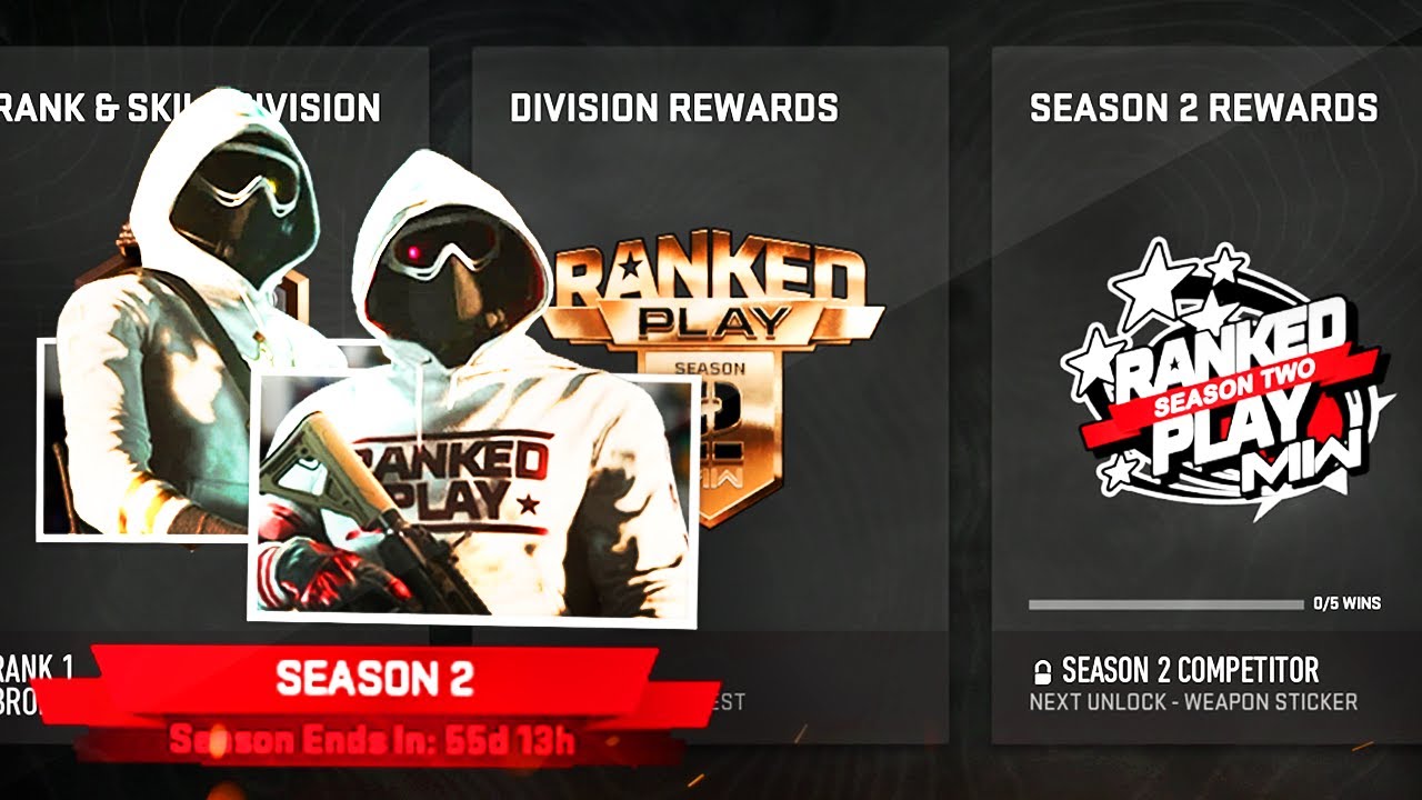 MW2 RANKED PLAY FREE REWARDS! NEW RANKED PLAY FREE BATTLE PASS AND RANK 50 REWARDS!