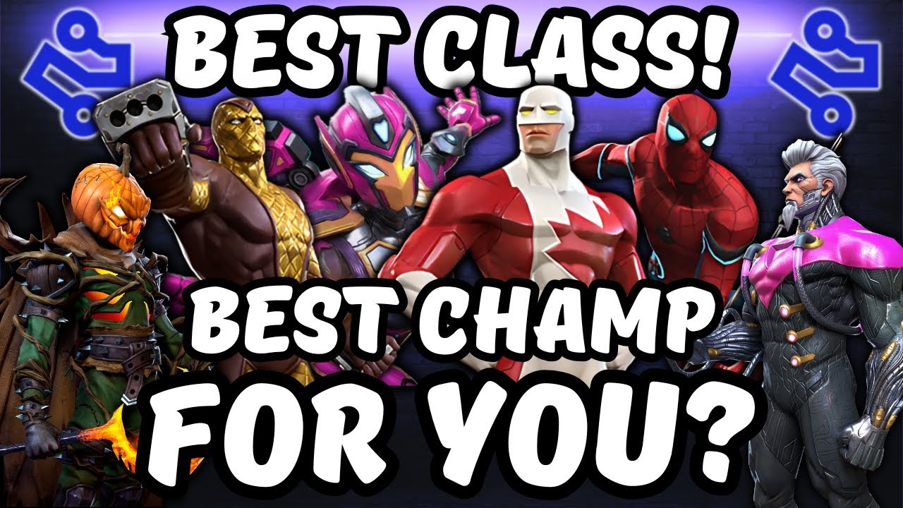 Tech is the Best Class, but WHO is the Best Champion for you to rank? MCoC