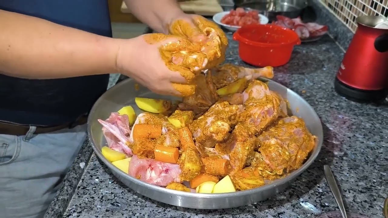Fırında tavuk 