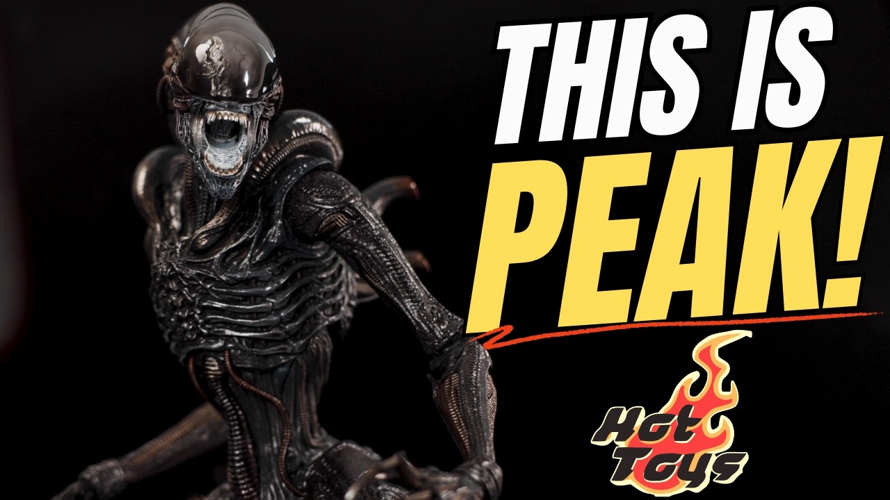 Эта фигурка ксеноморфа за 300 долларов &mdash; просто невероятная! | Обзор фигурки обгоревшего ксеномор...