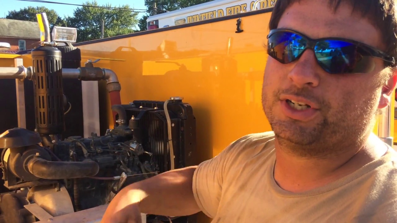 Brush Truck Pump Operation