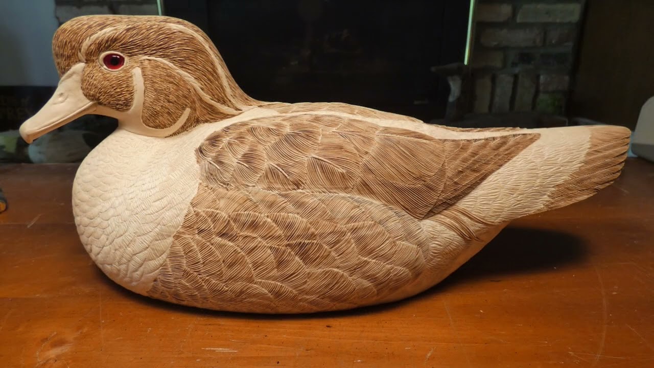 Wood Duck Drake Hunting Decoy For Reproduction - DeadlyDecoys.com - Laurie. J. McNeil - Part Two