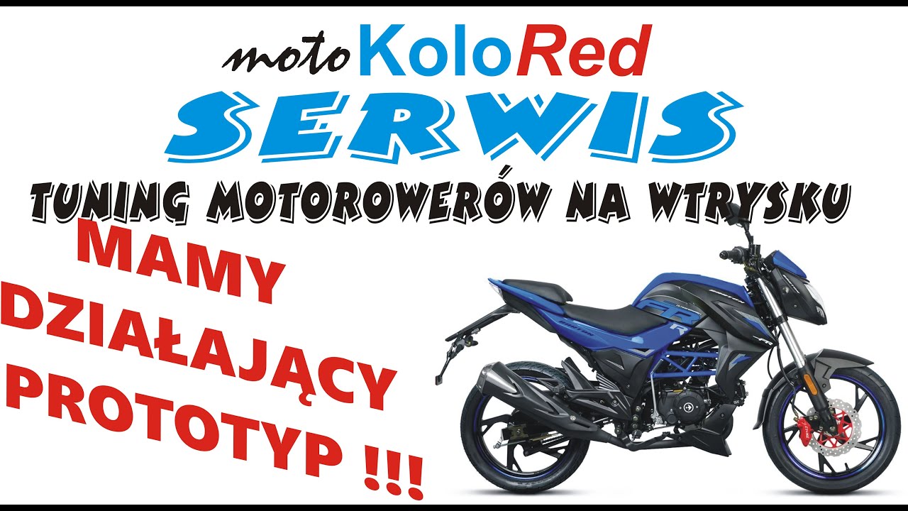 Mamy działający prototyp! Tuning motorowerów na wtrysku paliwa.