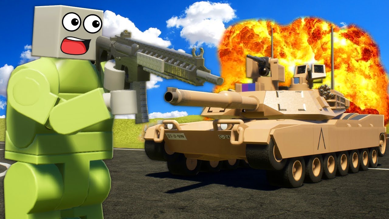 Hide and Seek TANK BATTLE in Brick Rigs Multiplayer!