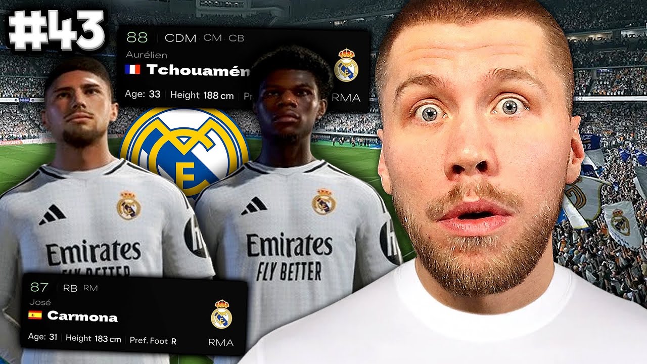 SABOTASJE fra REAL MADRID under CHAMPIONS LEAGUE JAKTEN ❌ (Lyon Karrieremodus) #43