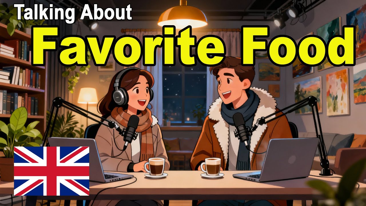 How to Talk About Favorite Food in English | Easy English Conversation Practice