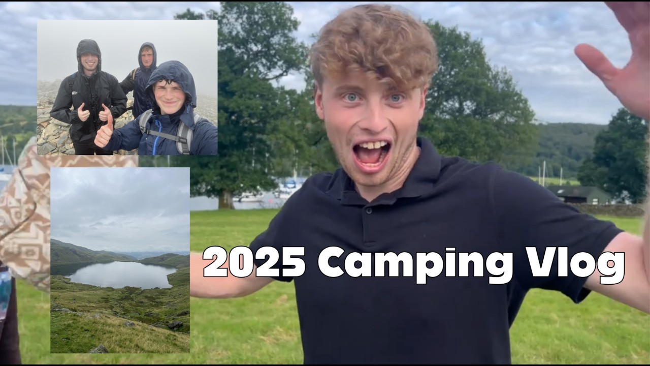 2025 Coniston Camping VLOG (WE CLIMED SCAFEL PIKE (GONE WRONG))